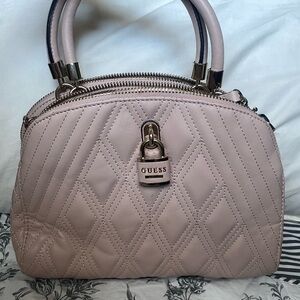 GUESS Pink Quilted Women's Bag